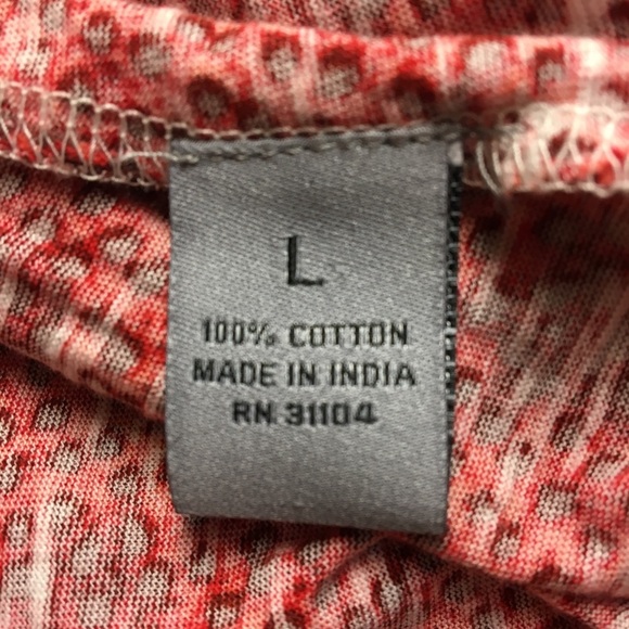 🔴New Directions Weekend Women Blouse Cotton L - Picture 7 of 7